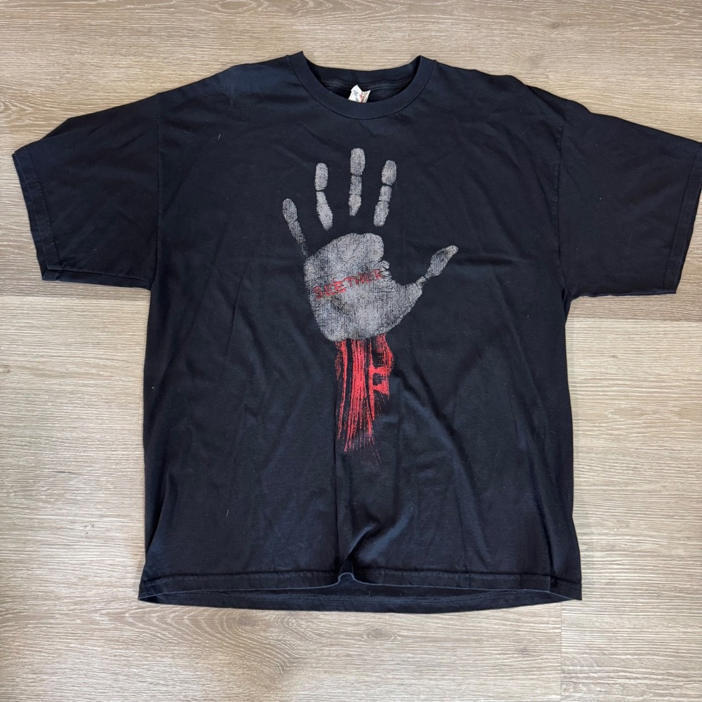 Alstyle Seether T-Shirt Mens 2XL Black 2014 Tour Graphic Print Rock Band Tee